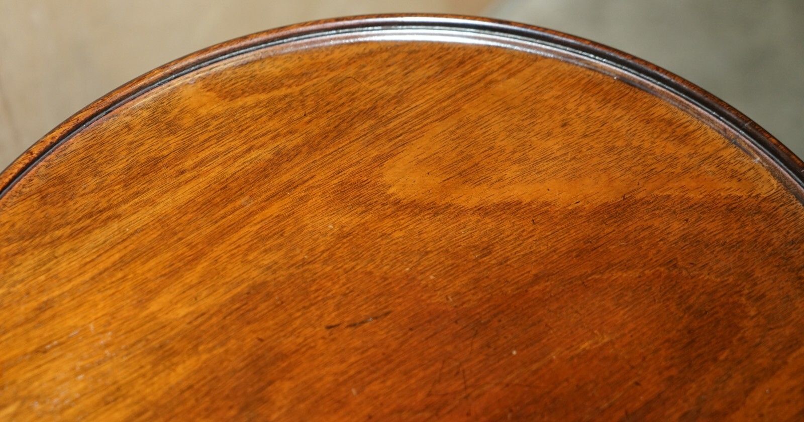 photo vinterior Exquisite Antique George III Circa 1800 Rosewood Side Table With Spiral Column