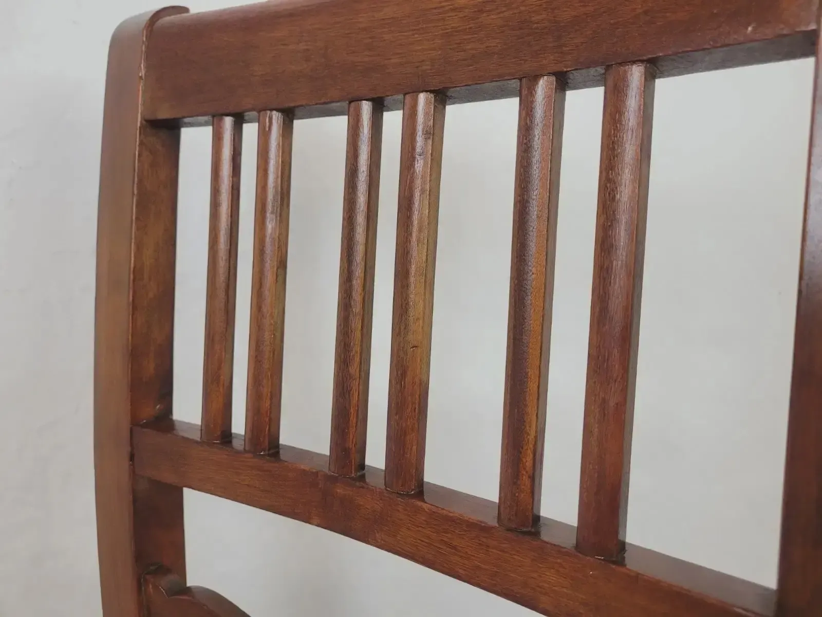 Oak Vintage Kitchen Chair Mid 20th Century 1950's Slat Back Postage Available photo buy