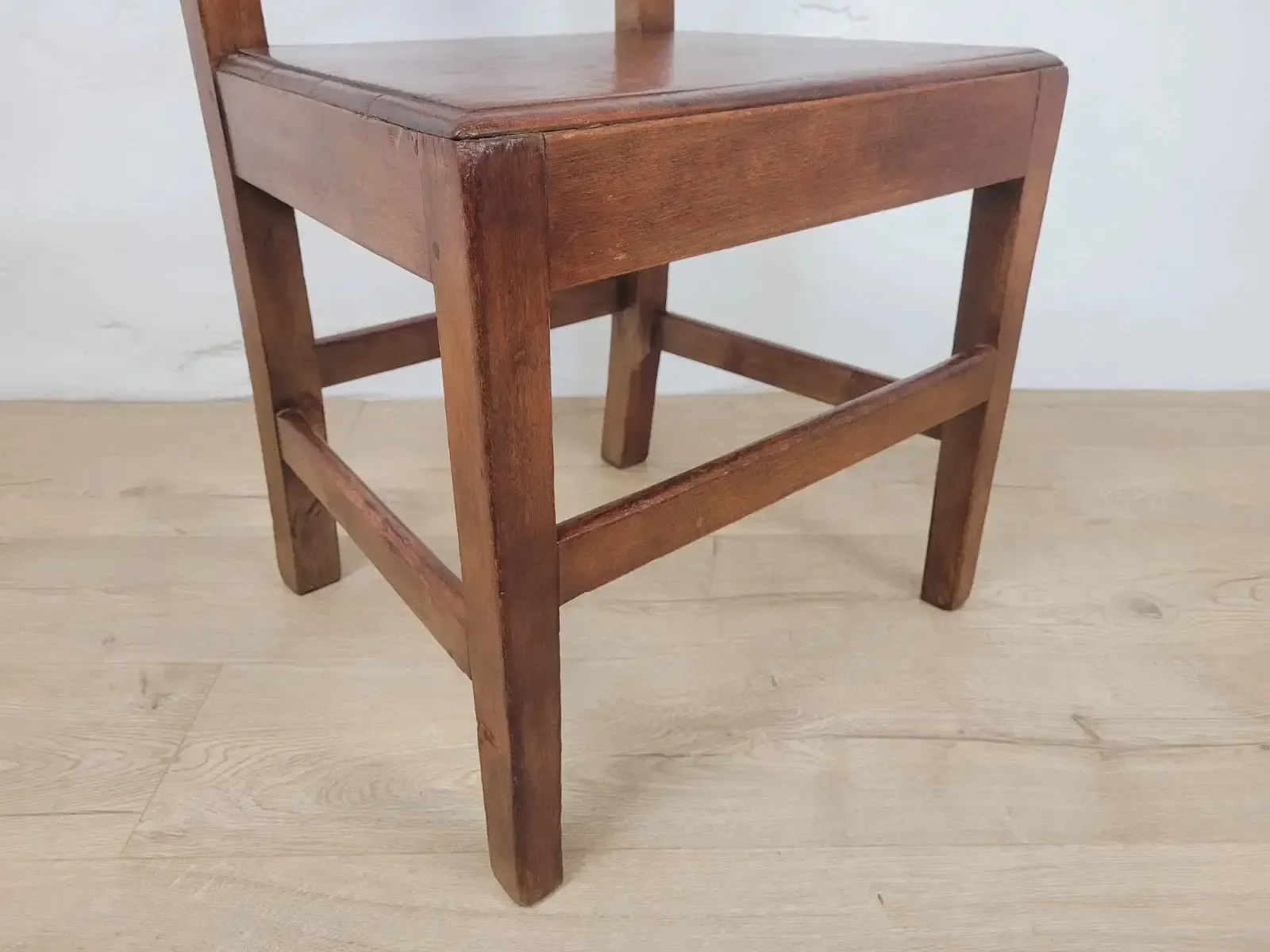 photo furniture Oak Vintage Kitchen Chair Mid 20th Century 1950's Slat Back Postage Available