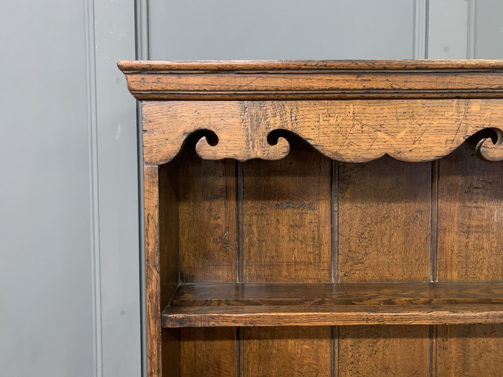 Furniture Ipswich Oak Dresser, 1910s, Antique photo