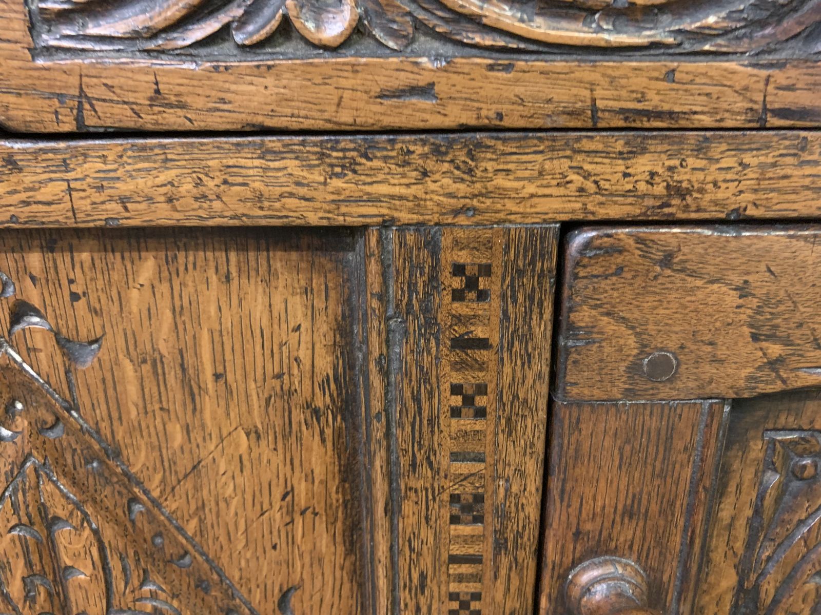 745.0 Ipswich Oak Dresser, 1910s, Antique photo