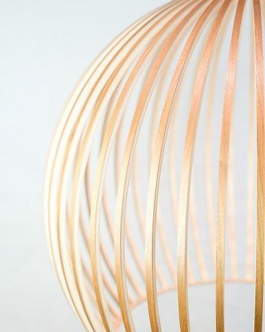 Large Pendant   Octo 4240   Birch Wood   Seppo Koho   Secto Design   Finland photo furniture