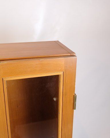 Set Of Two Display Cabinets / Pharmacy Cabinets   Oregon Pine   Danish Design   1960s photo 1400.0