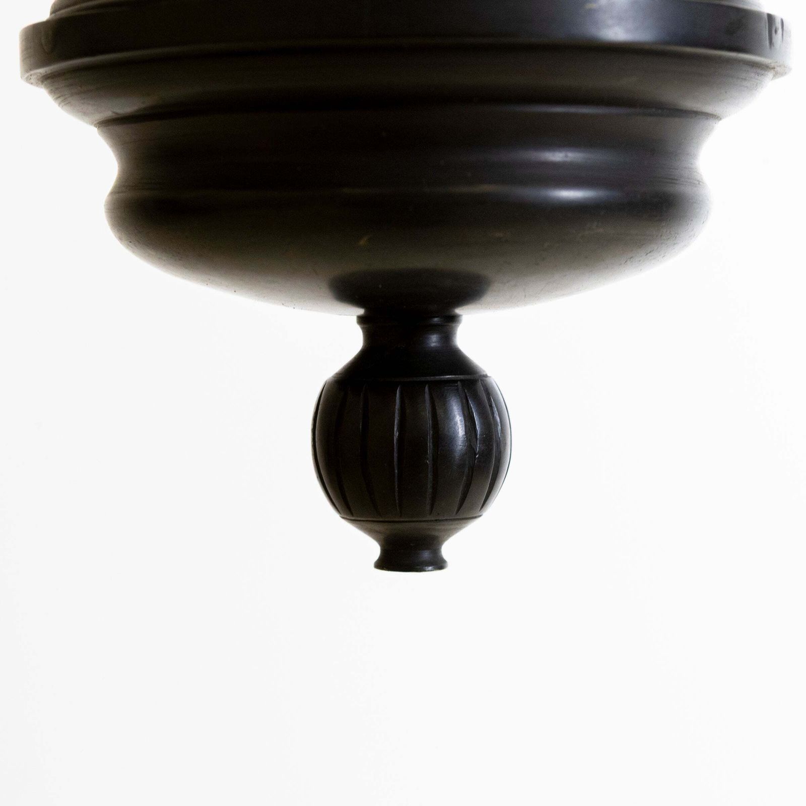 Large Reclaimed Black Pendant Lantern | Charles Edwards photo 3500.0