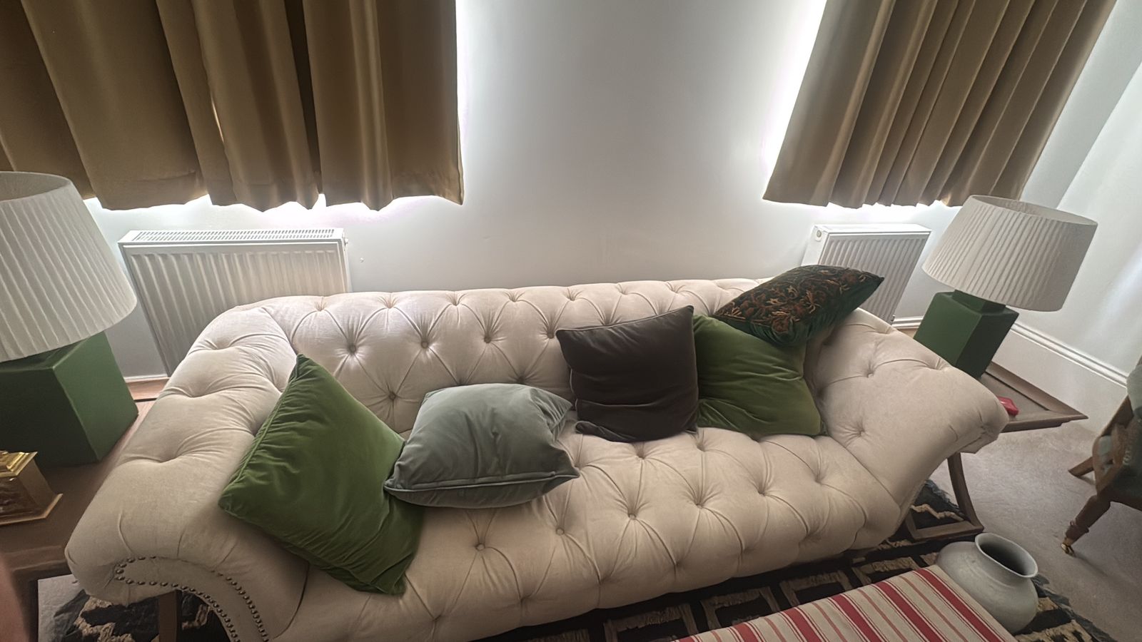 Oka Linen 3 Seaters Sofa Rrp 3500 photo furniture
