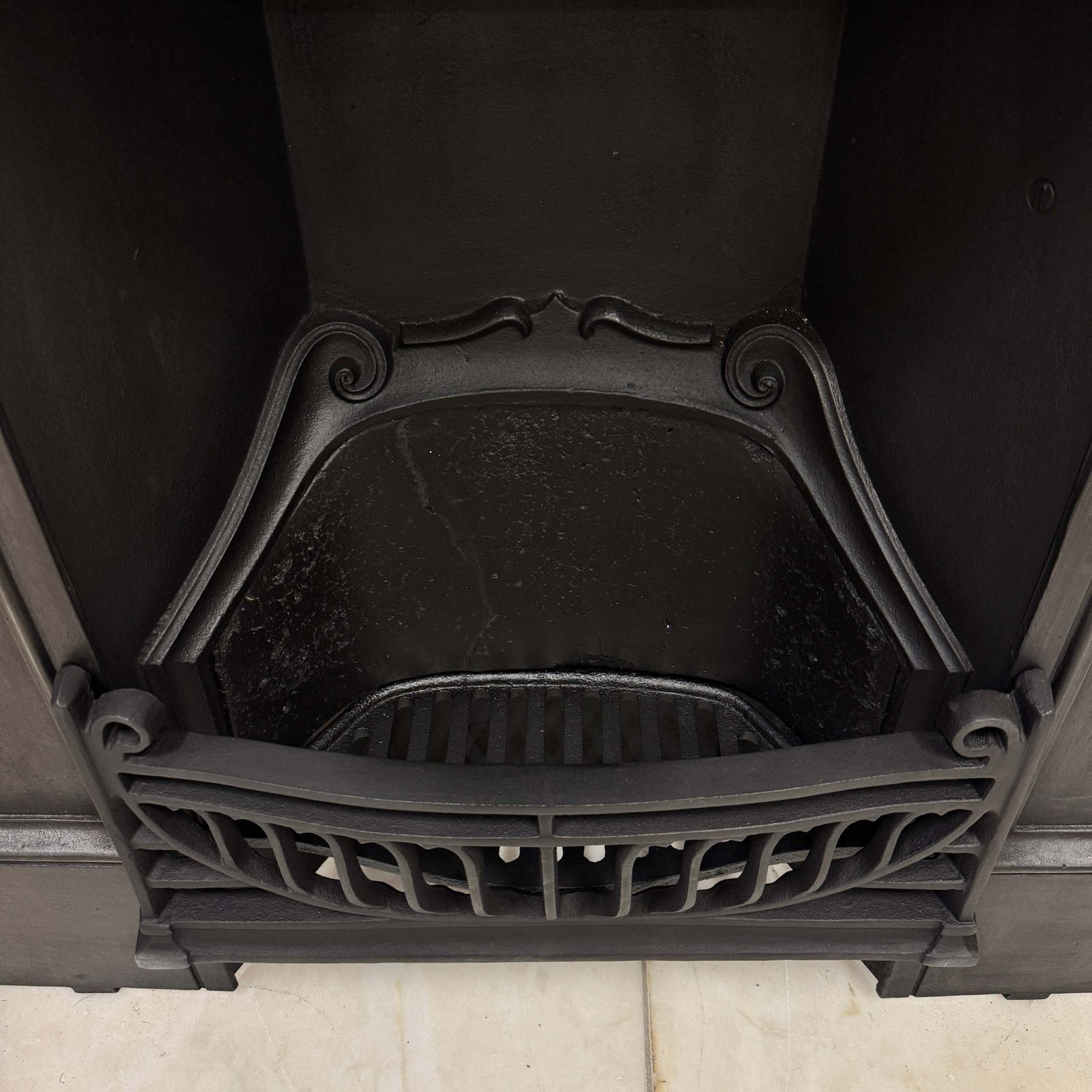 Antique Cast Iron Combination Fireplace photo Home Fixtures