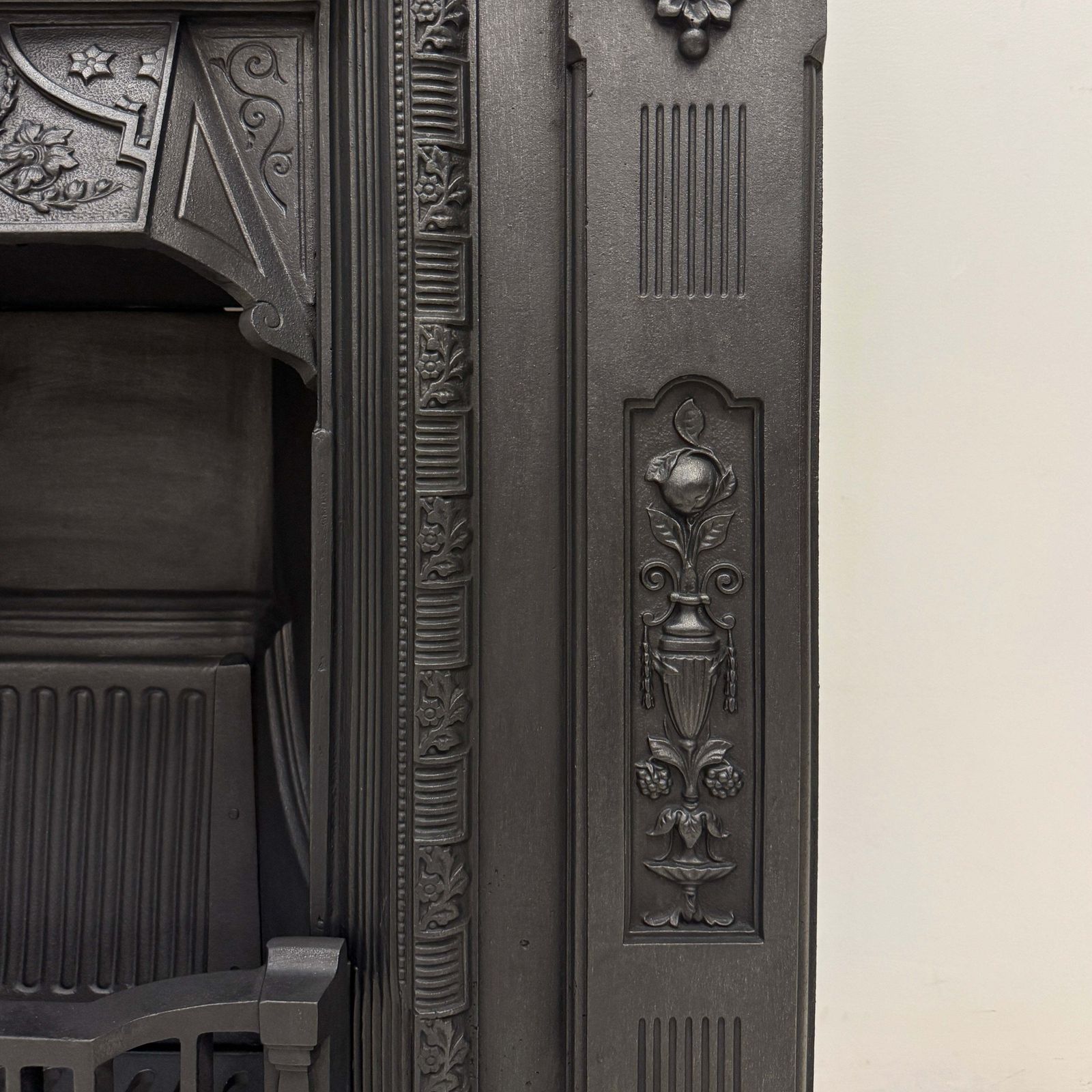 Antique Cast Iron Combination Fireplace photo Home Fixtures