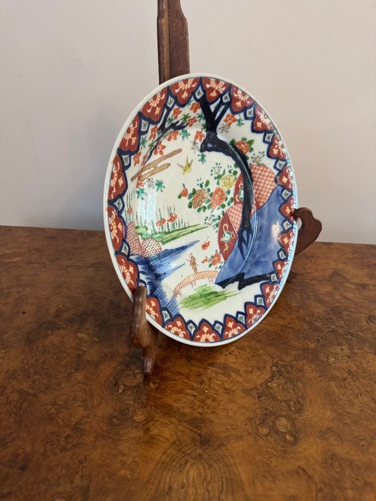 Wonderful Antique Japanese Imari Plate photo for sale