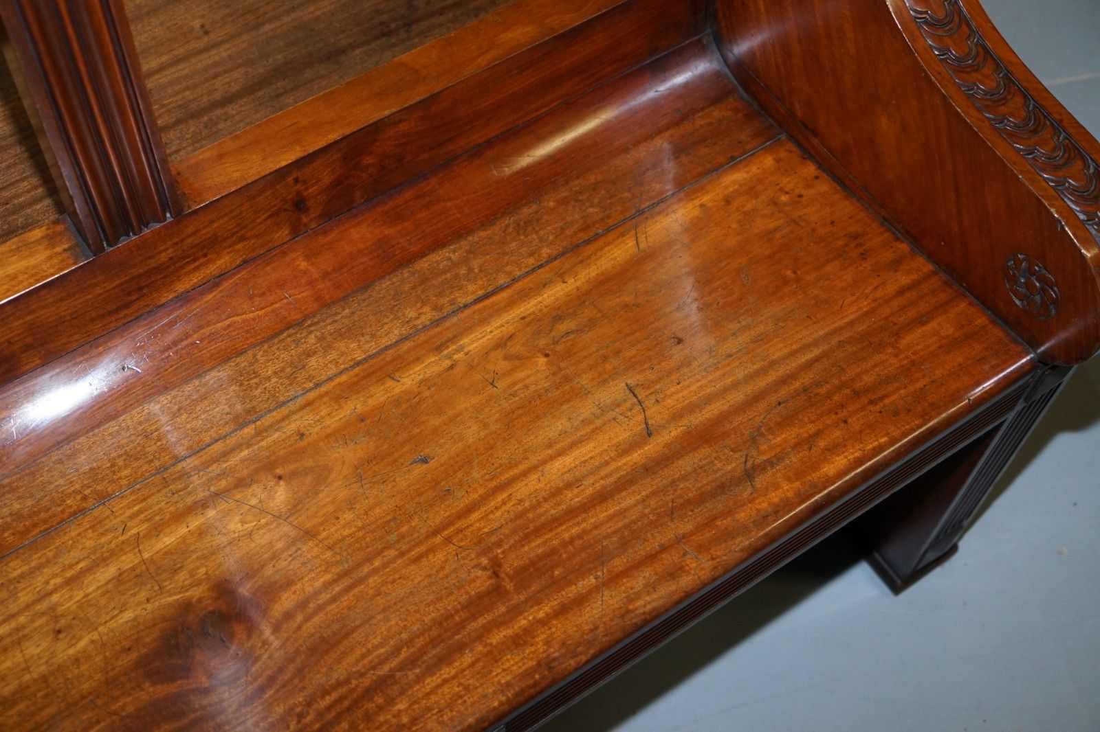 Furniture Rare Victorian Walnut Double Sided Museum Gallery Pew Bench Pugin Gothic Steeple photo