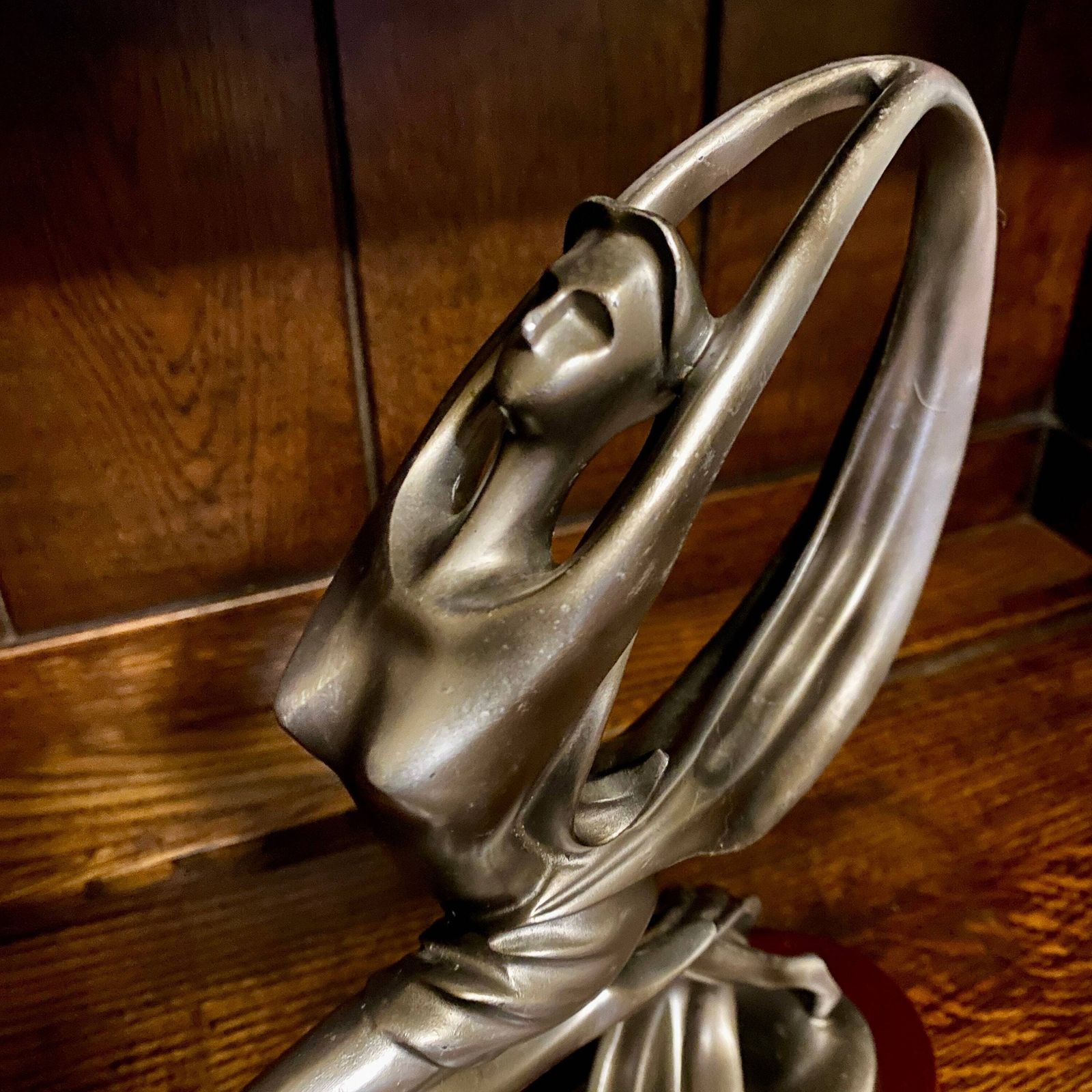 Pair Of Art Nouveau Style Figures 'Moonlight Dance' By Regency Fine Arts photo furniture