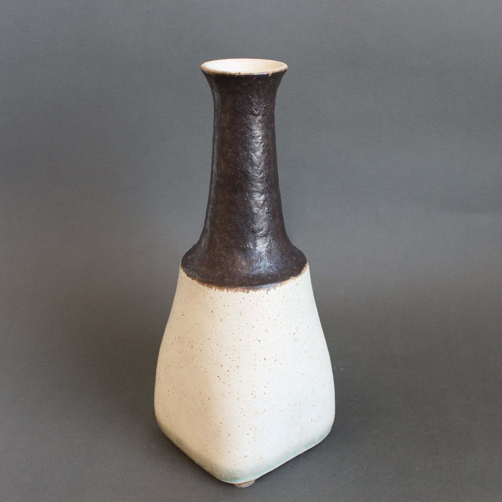Vintage Italian Ceramic Vase By Bruno Gambone (Circa 1980s) photo vintage