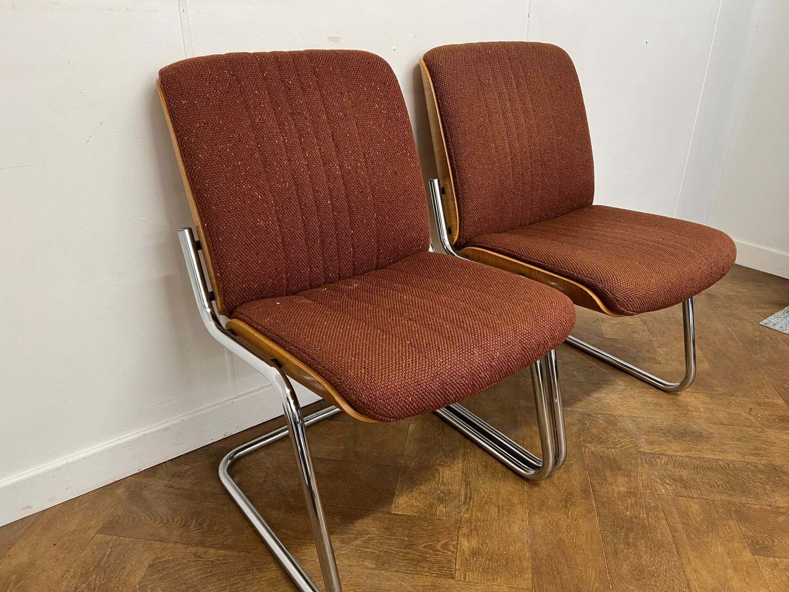 Vintage Gordon Russell Pair Of Side Chairs photo for sale