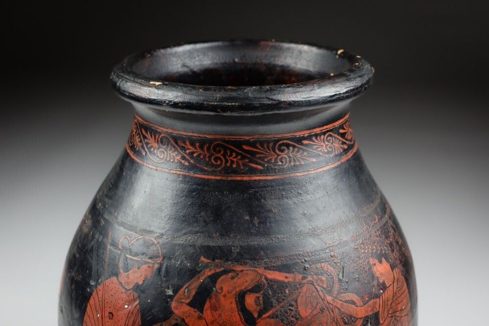 Early 20th Century Stoneware Attic Style Vase By Jean Magrou photo buy