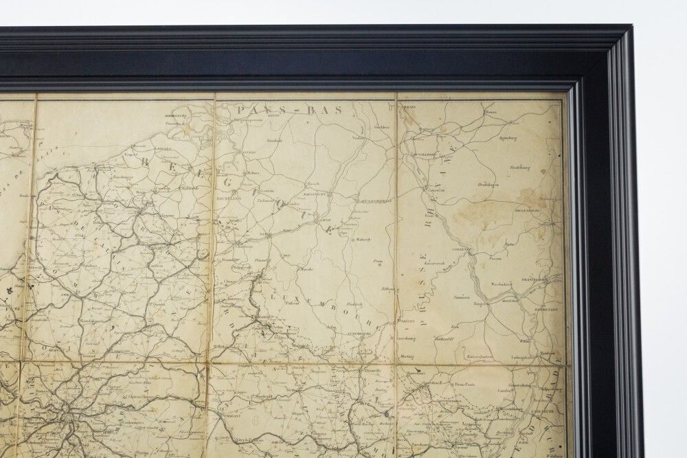 Large 19th Century Map Of France photo 790.0