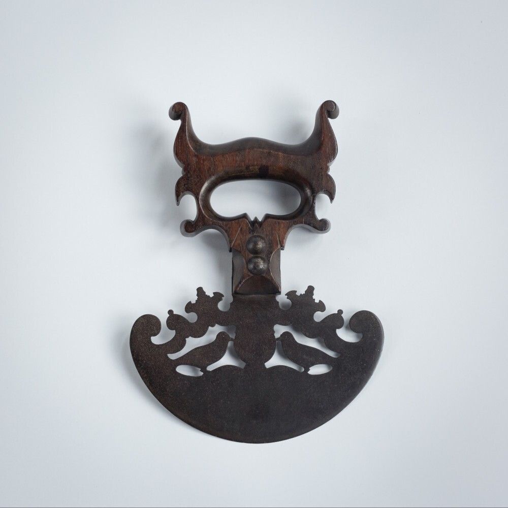 Impressive 19th Century Love Token Herb Cutter