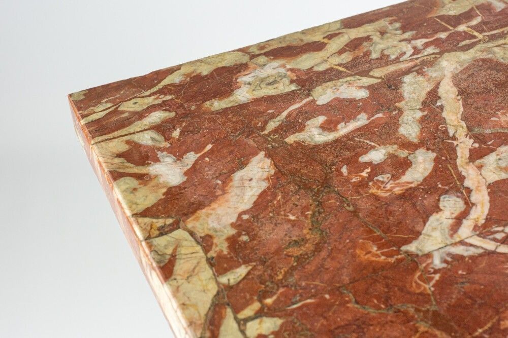 2800.0 Early 19th Century Console With Incarnat Turquin Marble photo