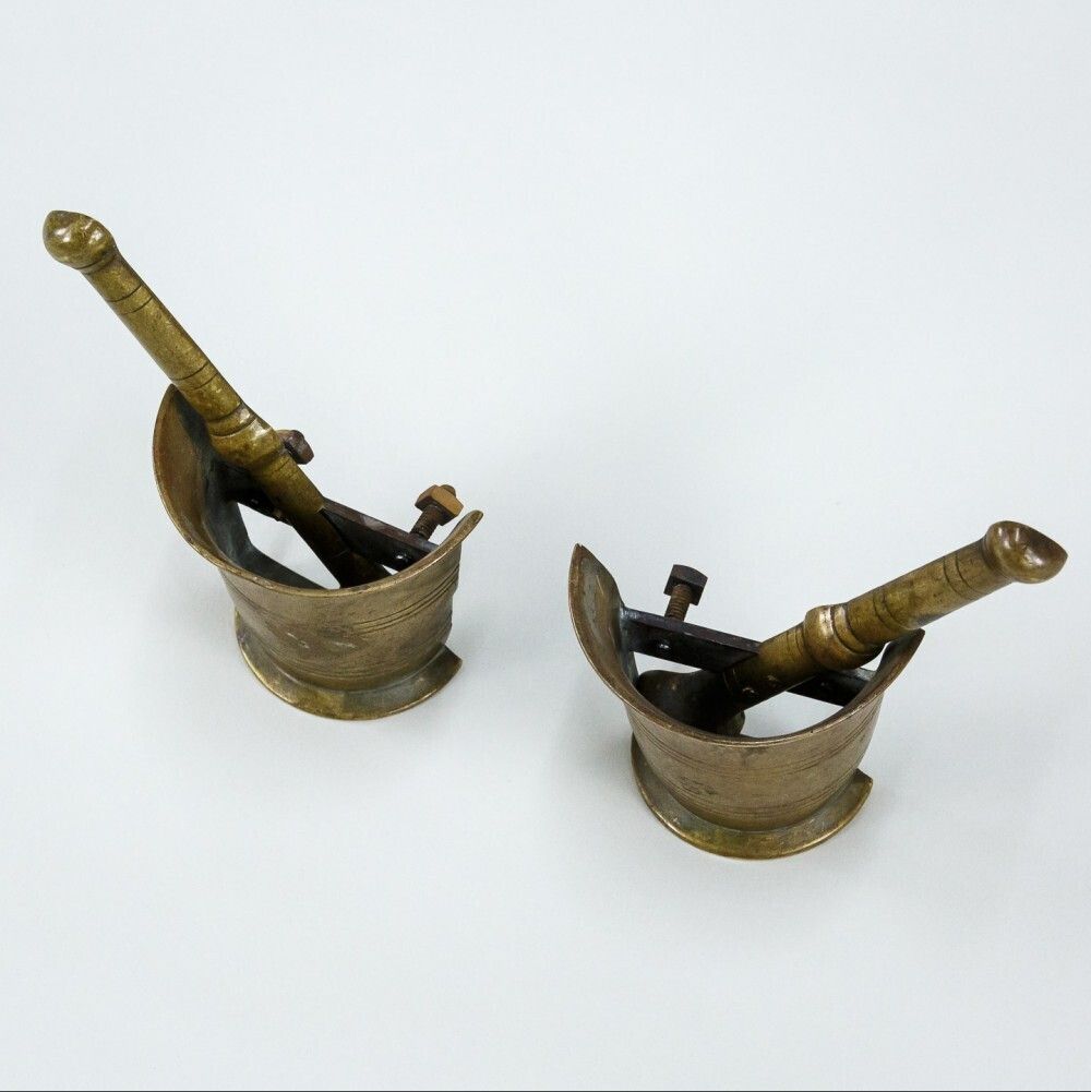 photo furniture Early 20th Century Pair Of Pharmacy Door Handles