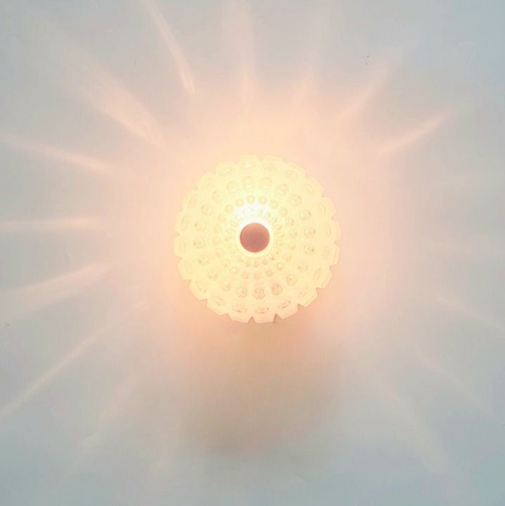 Mid Century Bubble Glass Ceiling Light From Limburg, Germany, 1960s photo 220.0