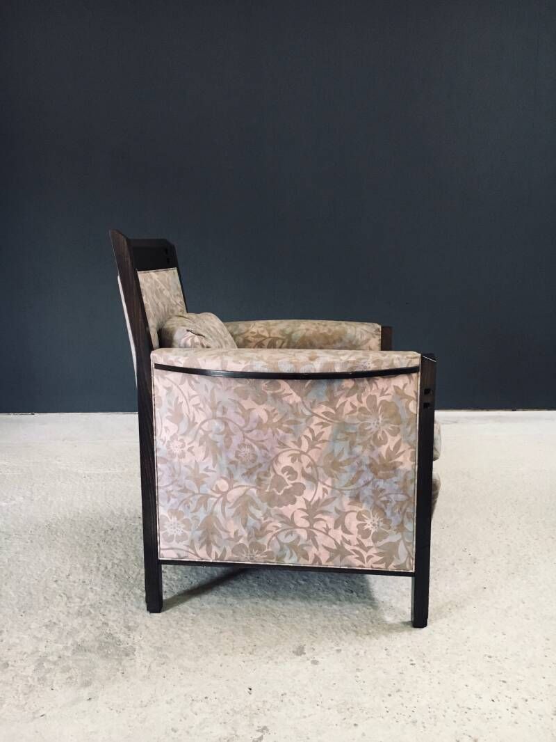 photo vinterior Postmodern Design "Peggy" Lounge Chair Set By Umberto Asnago For Giorgetti, Italy 1980's