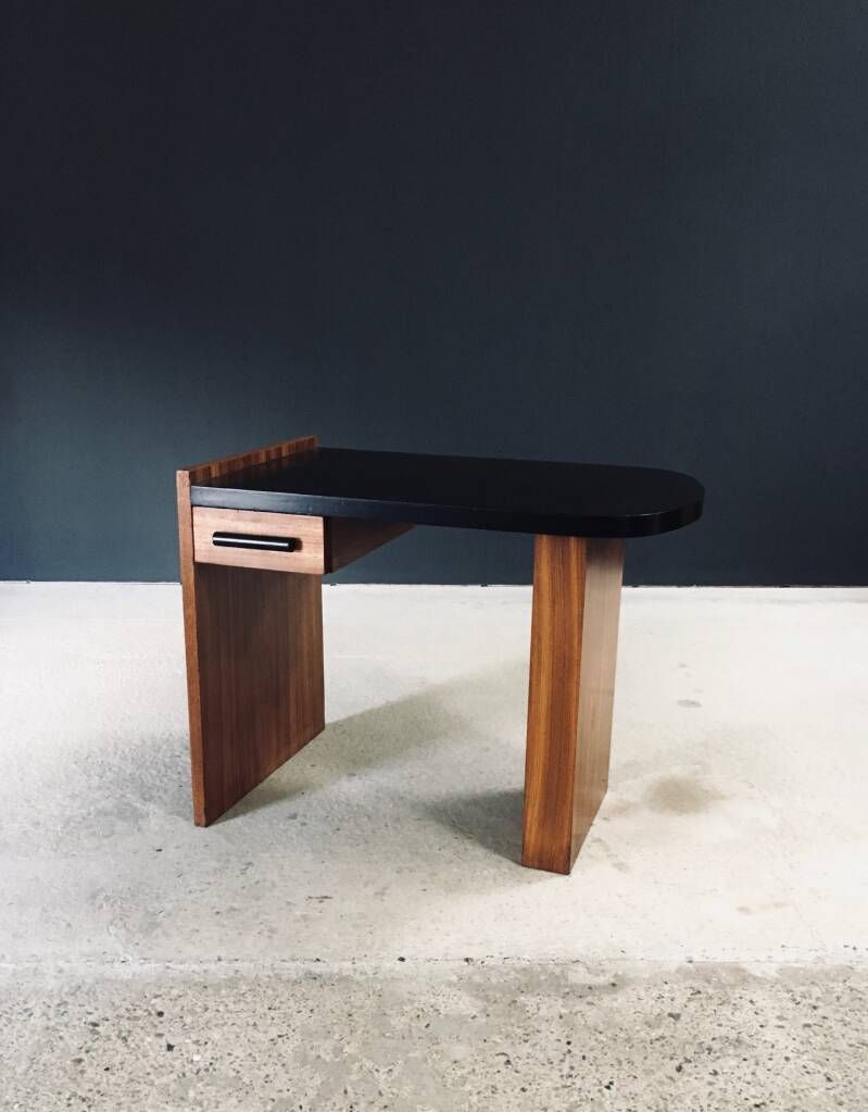 Art Deco Design Writing Desk, France 1930's photo for sale