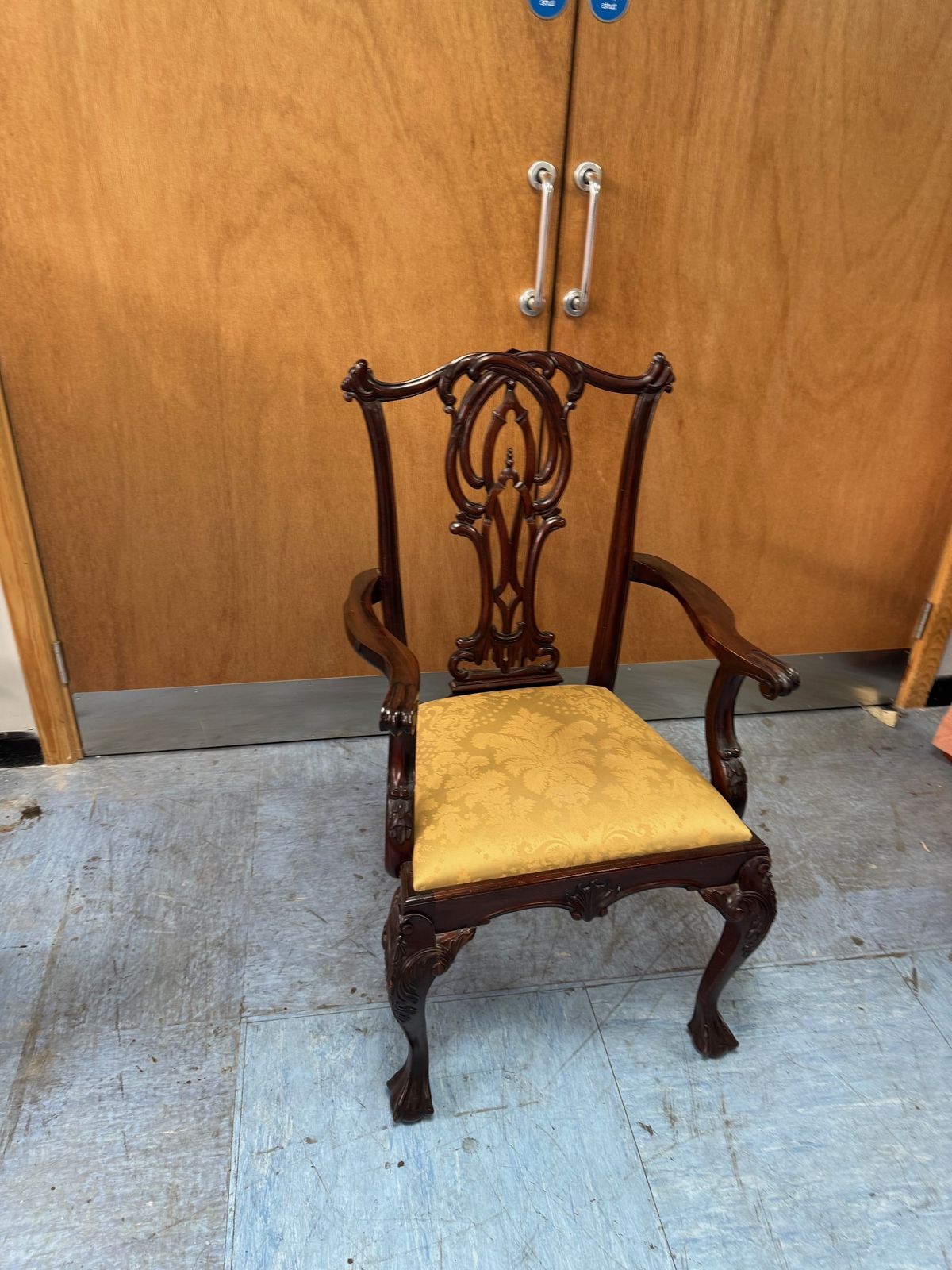 Reproduction Mahogany Dining Chair