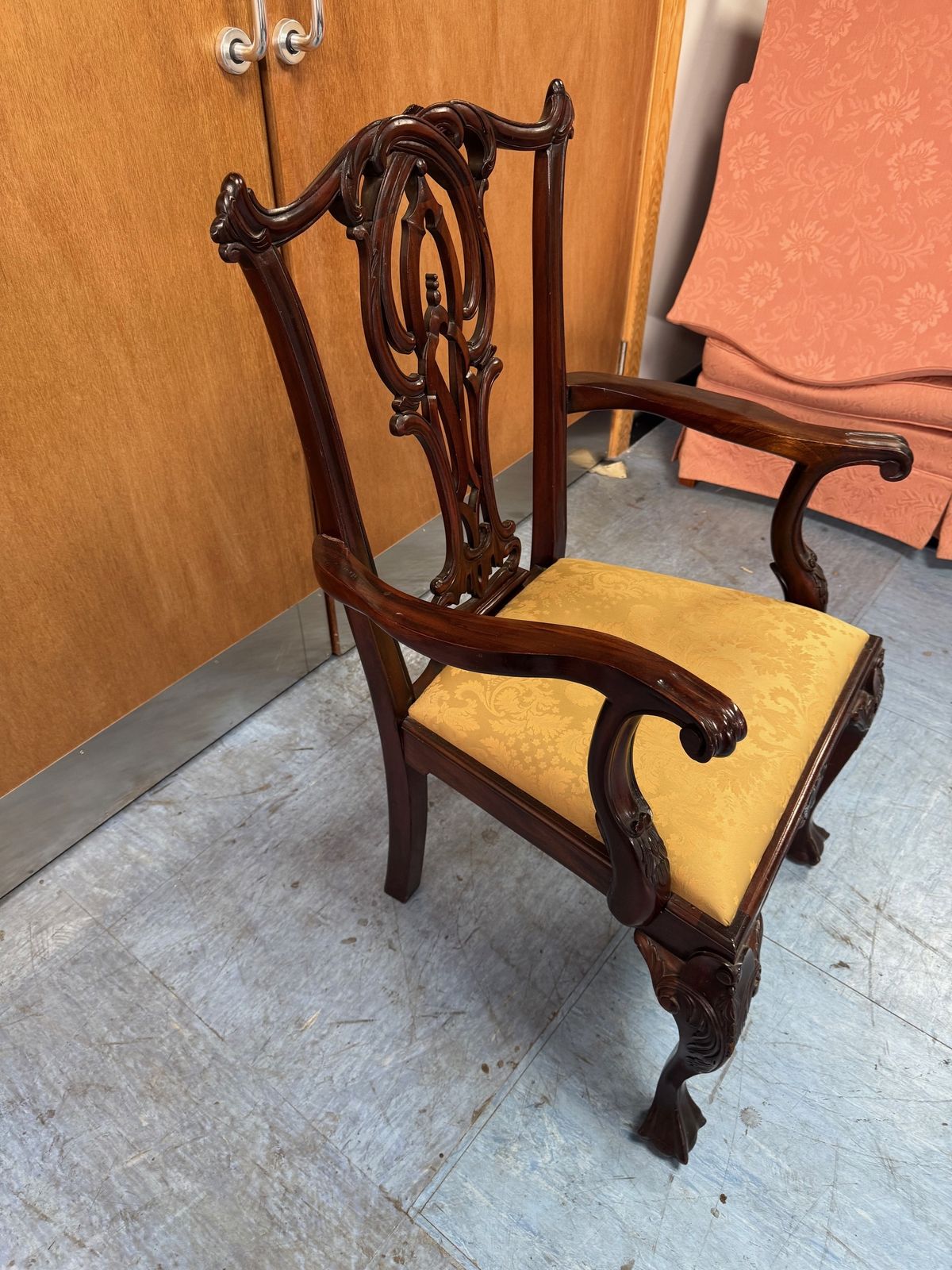 Reproduction Mahogany Dining Chair photo Furniture