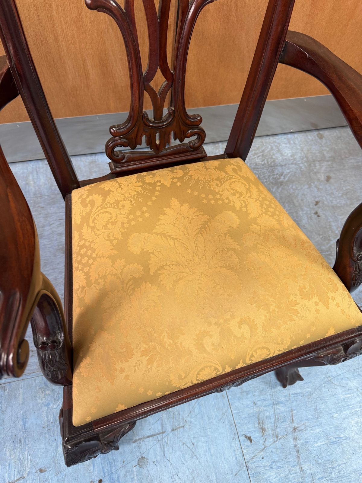 Reproduction Mahogany Dining Chair photo 55.0