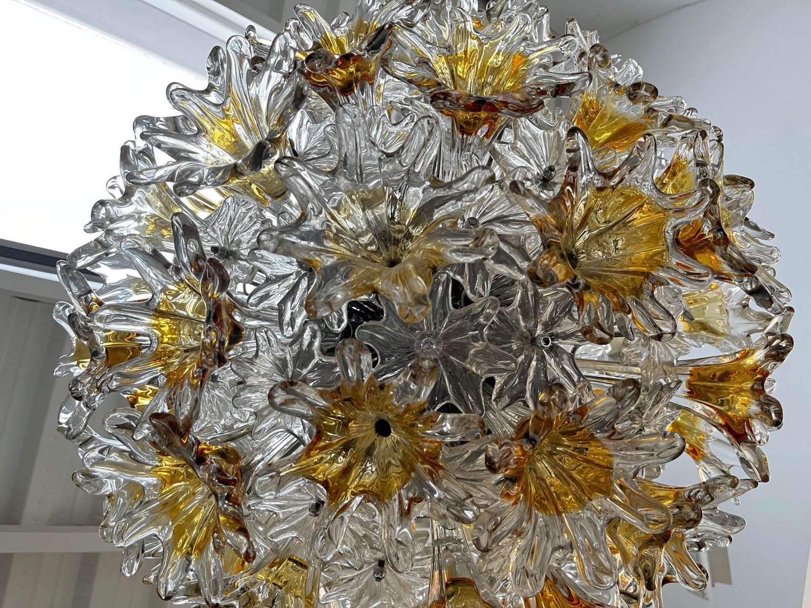photo for sale Mid Century Modern Toni Zuccheri Edited By Venini Murano Glass Italian Lamp