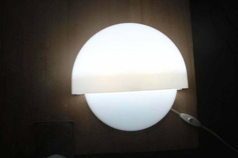 Vico Magistretti Mania Sconces For Artemide, 1970 photo furniture