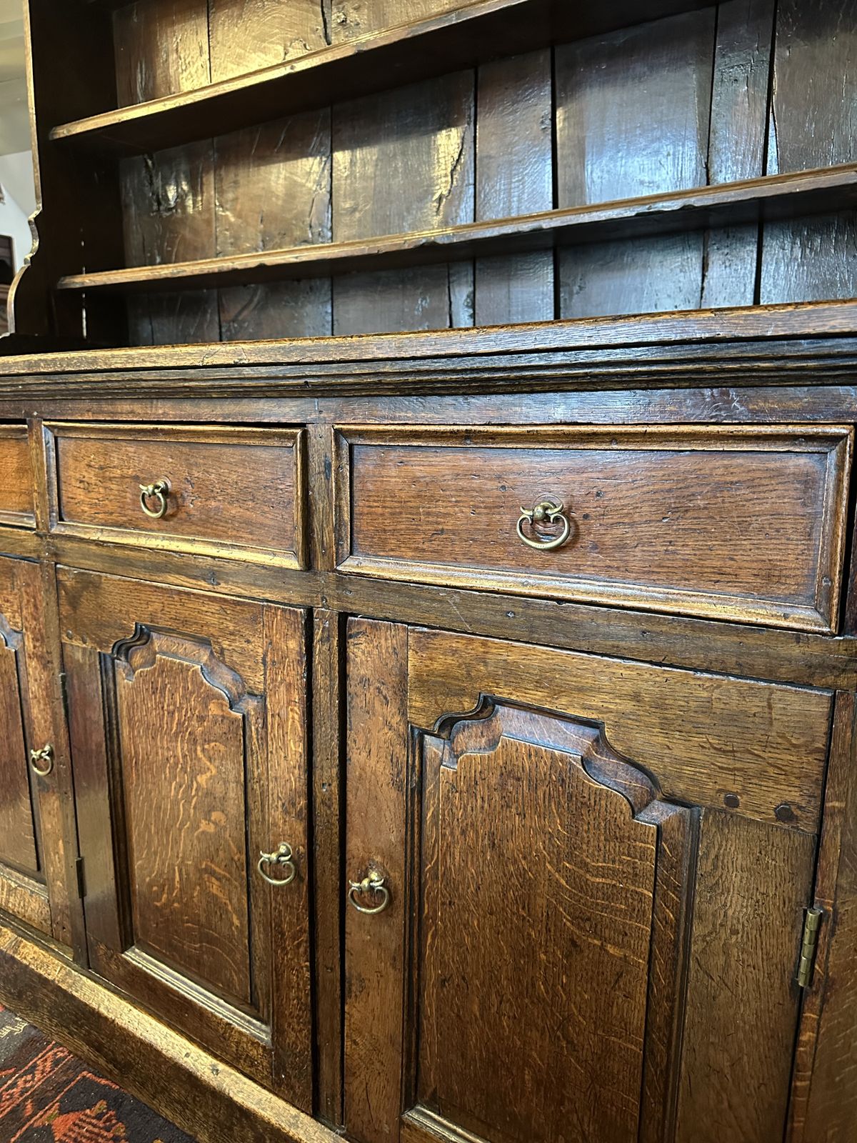 photo for sale Georgian Solid Oak Dresser 18th Century In Great Condition