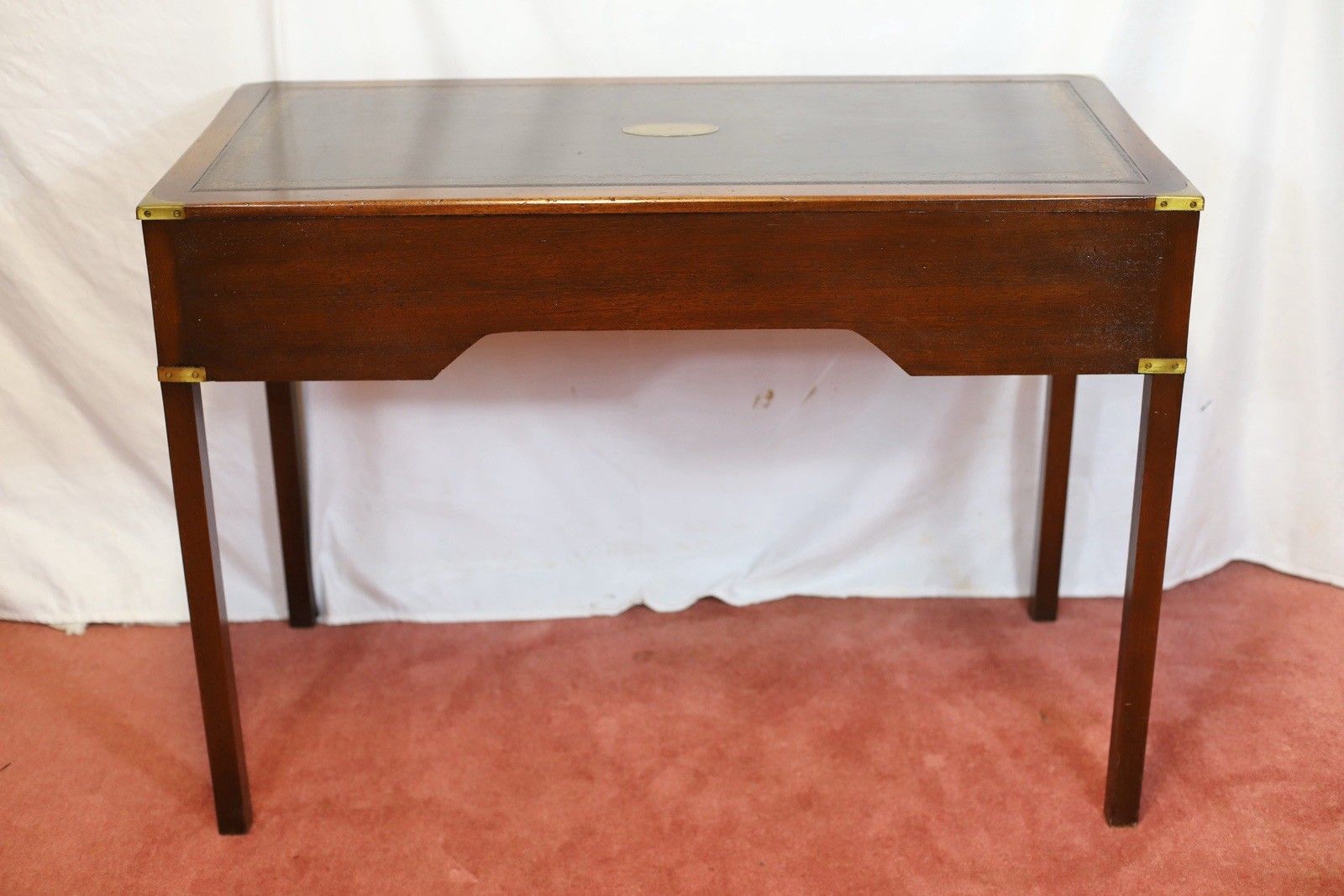 Reprodux Bevan Funnell Lovely Military Campaign Style Writing Desk photo buy