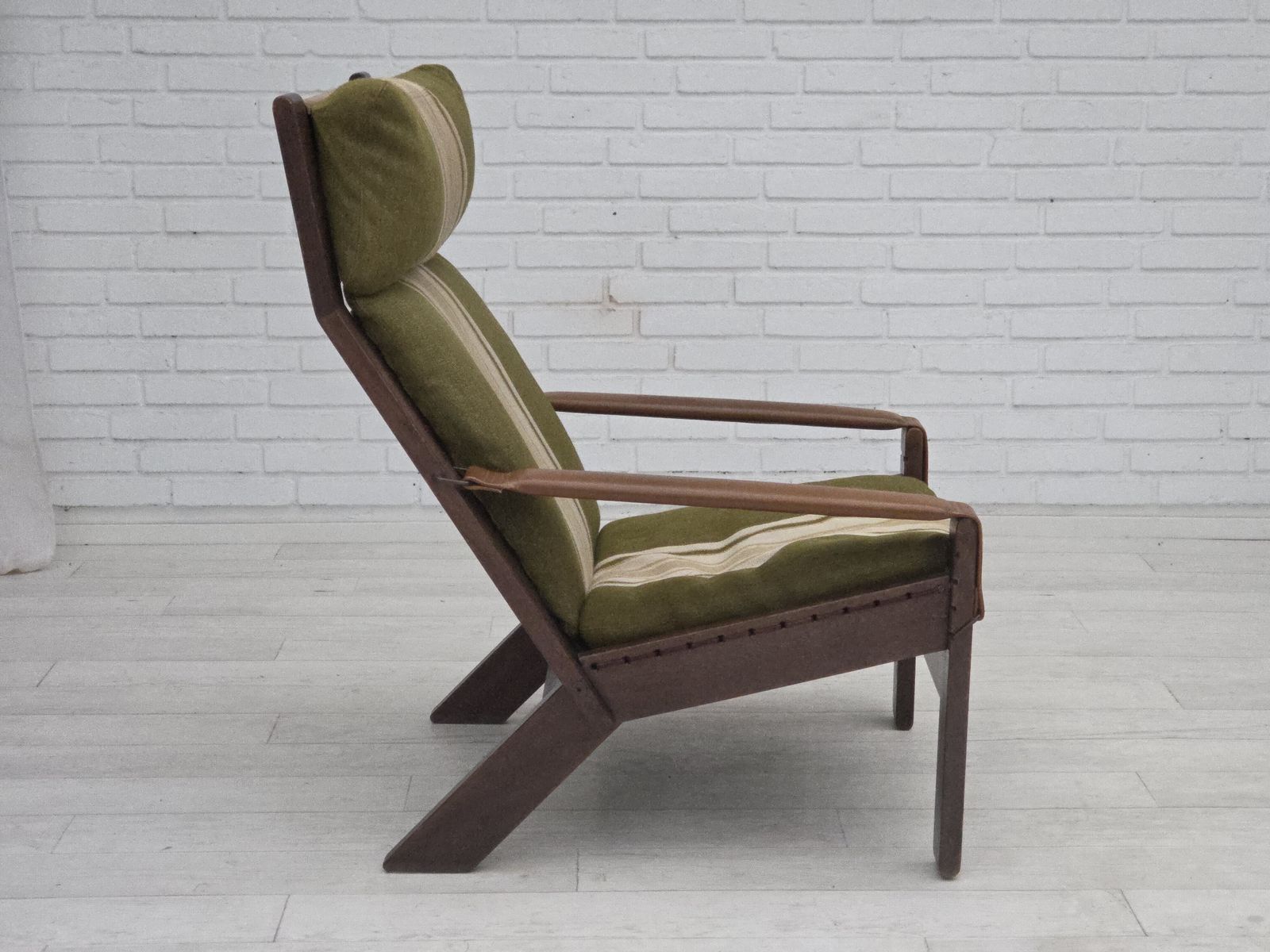 970.0 1970s, Norwegian Design By Peter Opsvik For Westnofa, Highback Armchair. photo