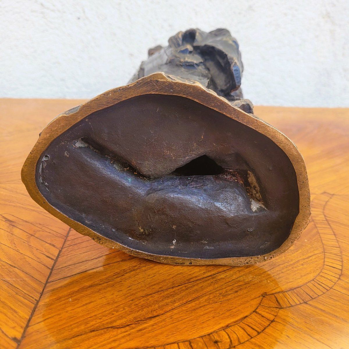 1950.0 Ea Leroy, Cameroonian, Orientalist Bronze Sculpture, Early 20th Century photo