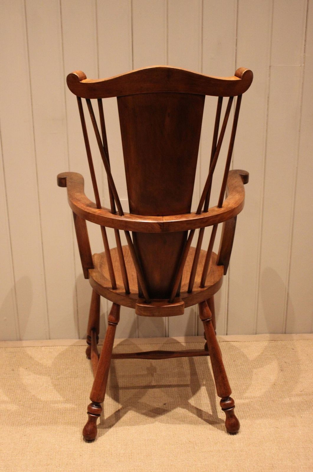 Furniture Arts & Crafts Fruitwood Chair, 1900s photo