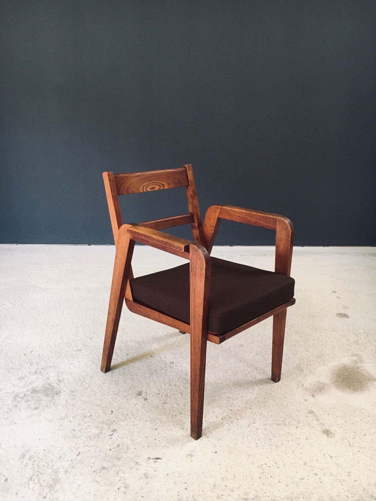 Modernist Design Armchair, France 1940's photo furniture
