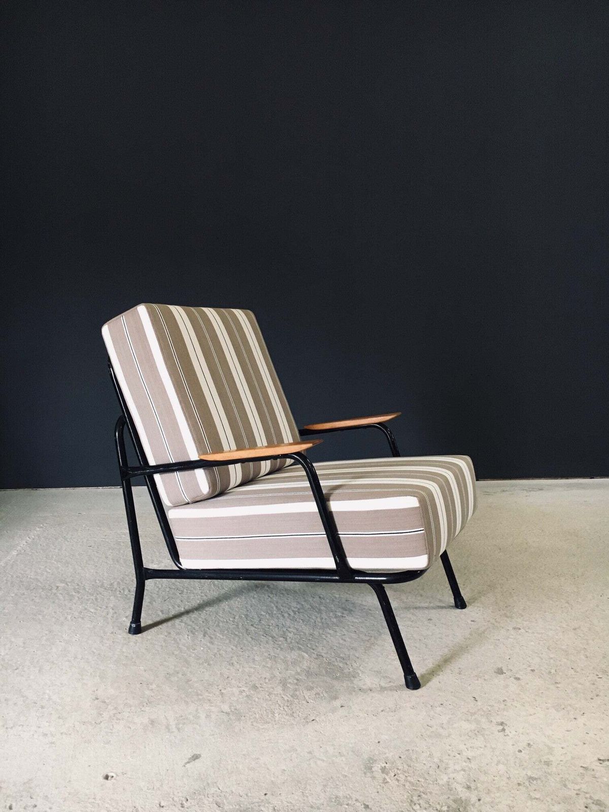 Furniture Midcentury Modern Design Lounge Chair, 1950's France photo