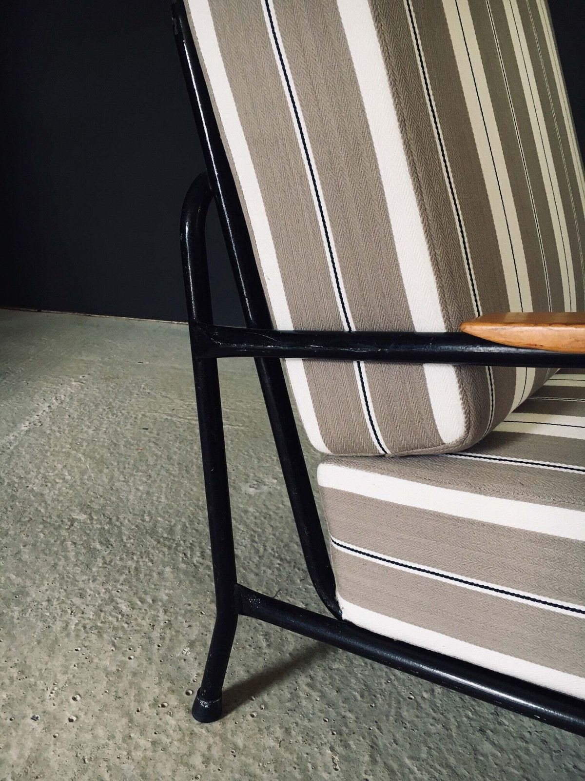 photo vintage Midcentury Modern Design Lounge Chair, 1950's France