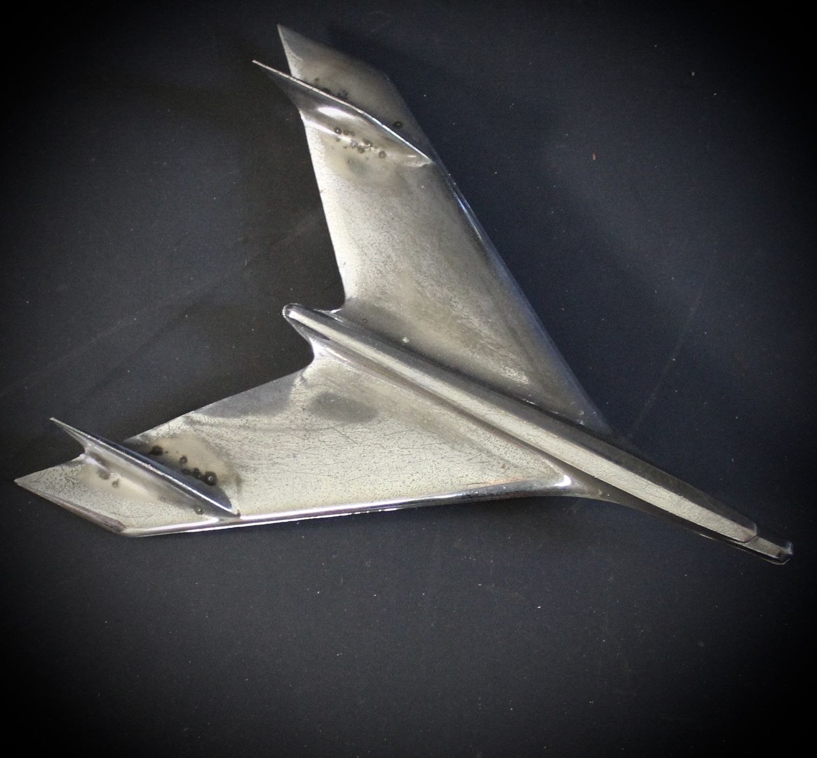 Chevrolet 'Jet Bird' Chrome Hood Mascot photo Home Decor