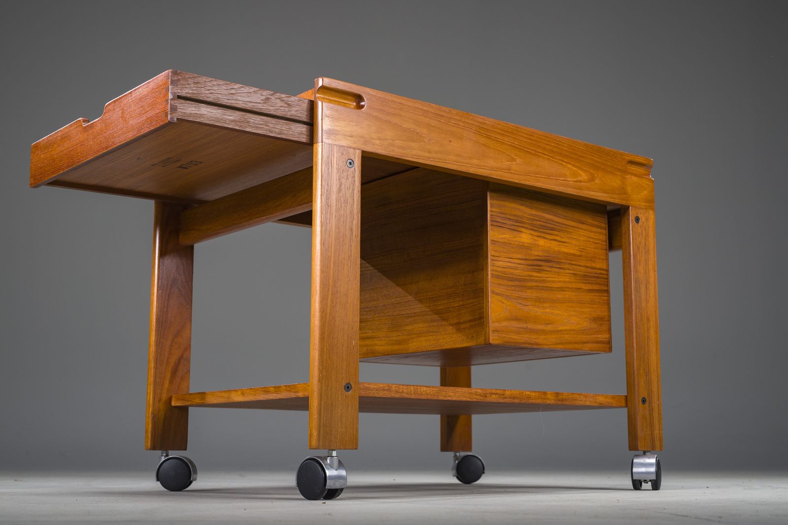 1394.0 Mid Century Modern Danish Teak Bar Model 703 By Cart Aksel Kjersgaard, 1960s photo