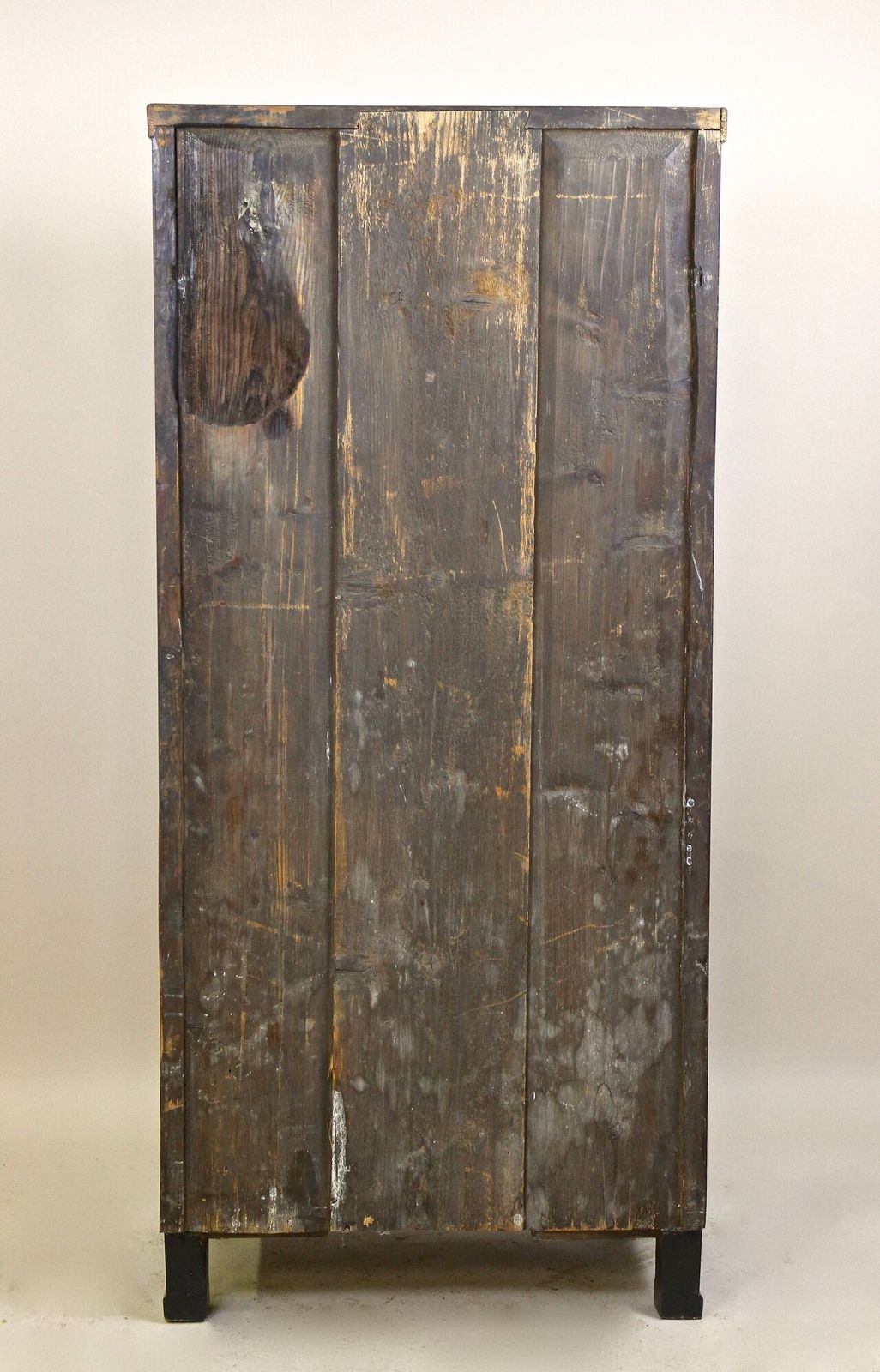 photo buy 19th Century Biedermeier Cabinet With Drawer, Nutwood, Austria Circa 1850