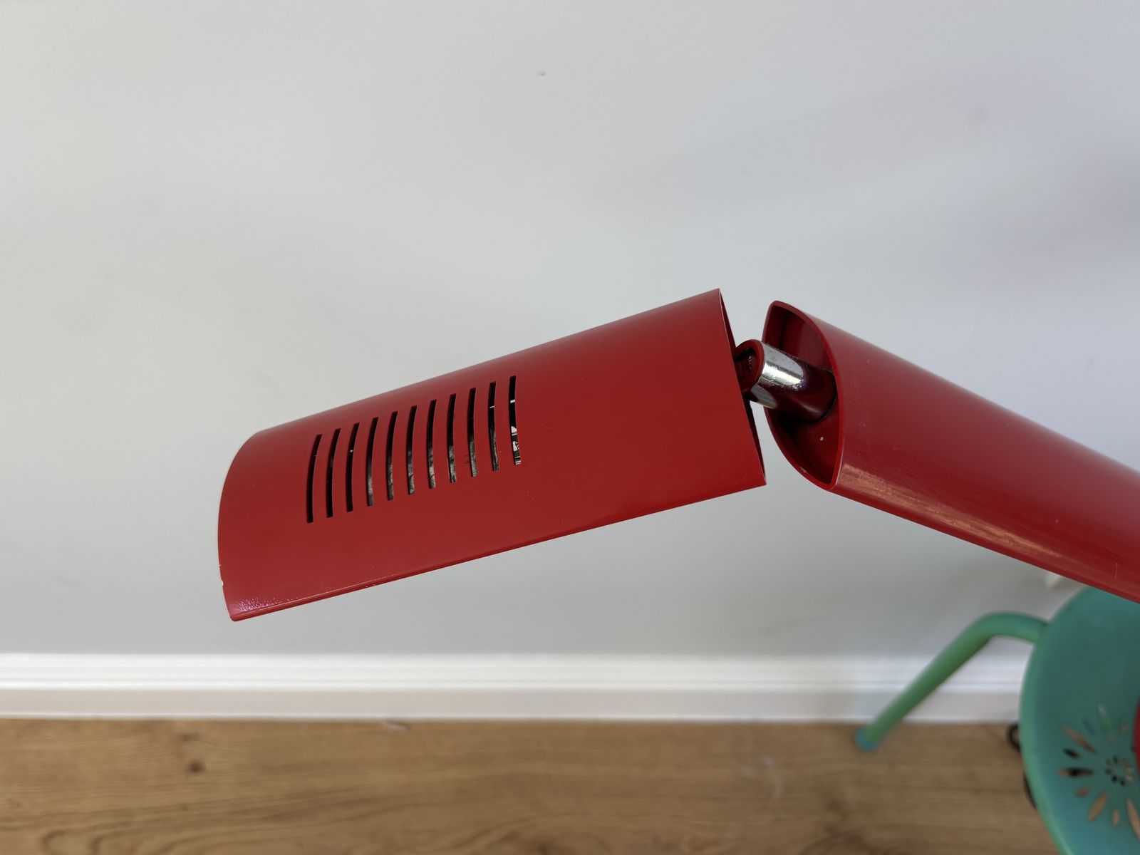Red Airone Desk Lamp By Hans Von Klier, For Skipper 1982 photo buy