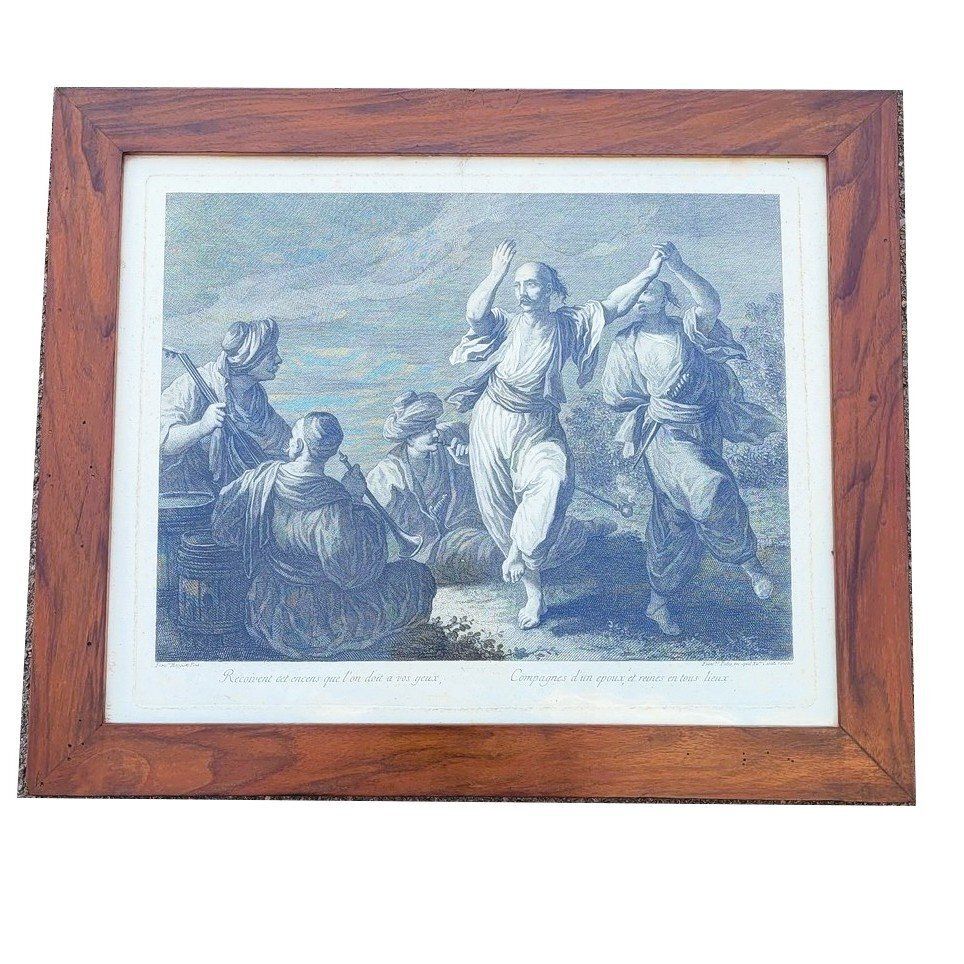 After Maggiotto, Pair Of Engravings Illustrating Zaire, 19th Century photo for sale