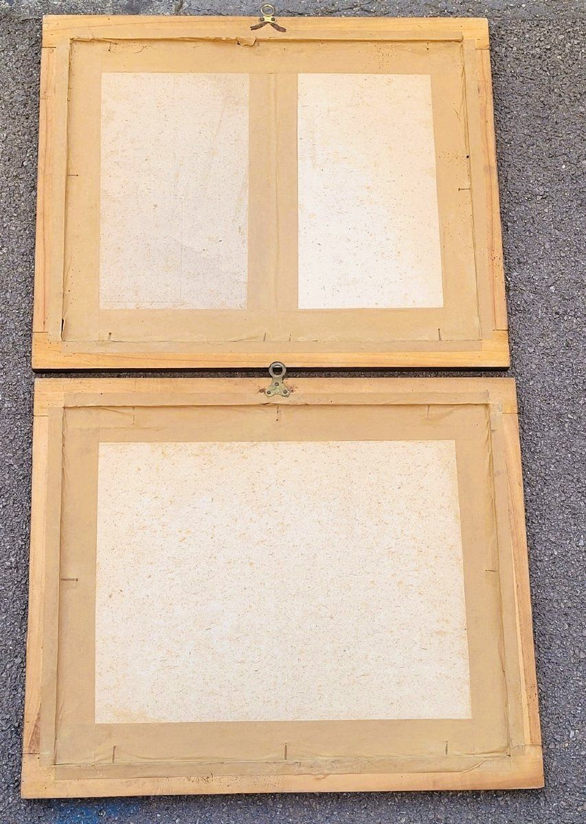 After Maggiotto, Pair Of Engravings Illustrating Zaire, 19th Century photo Art
