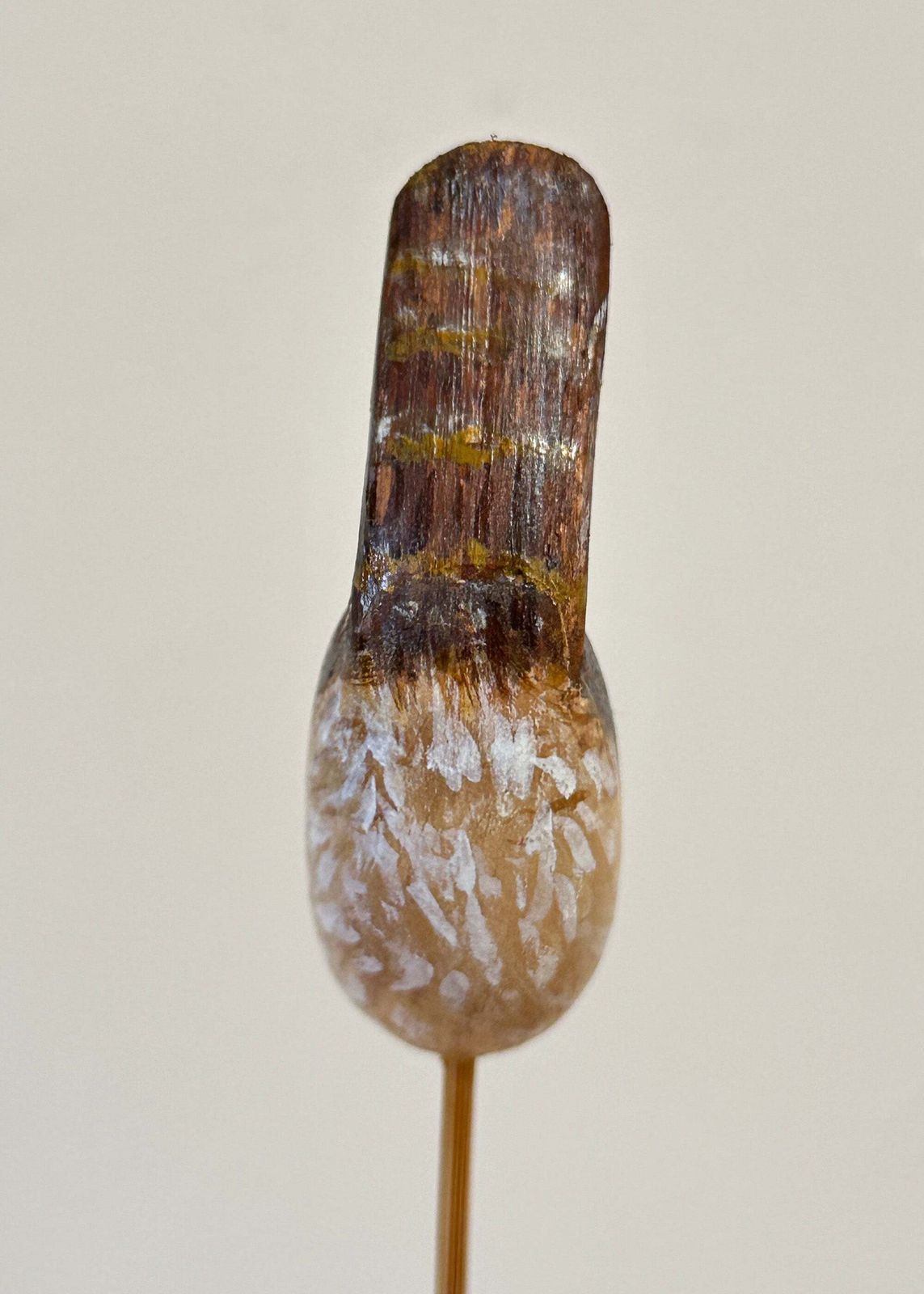 Hand Carved Wren Sculpture, Traditional photo vinterior