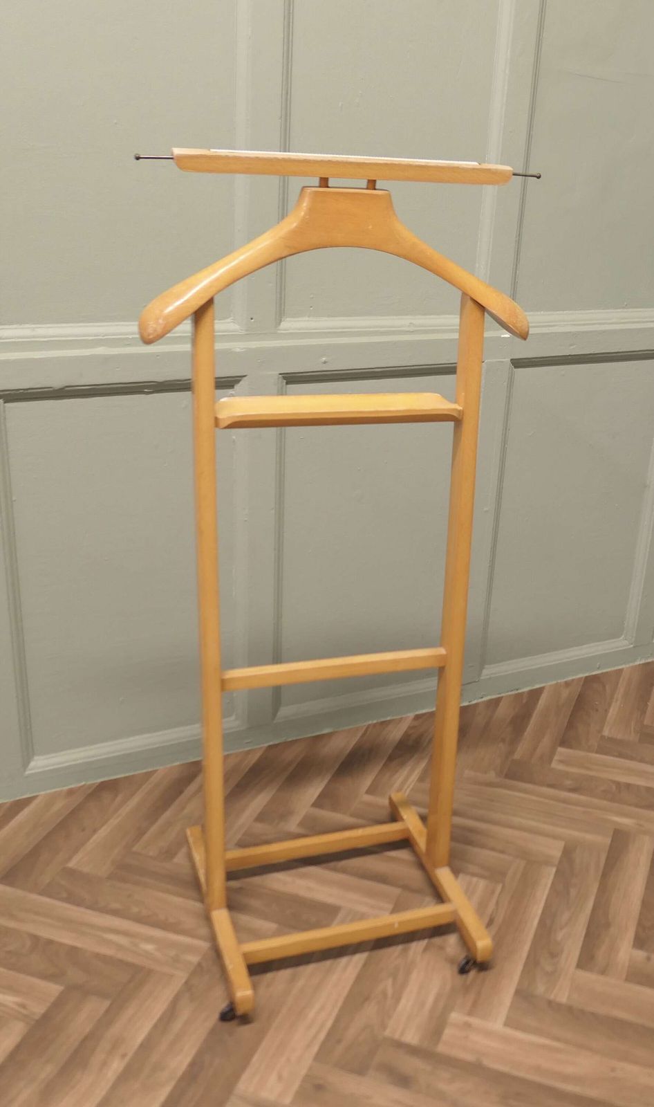 Italian Art Deco Gentleman’s Floor Standing Valet Or Suit Hanger photo Furniture
