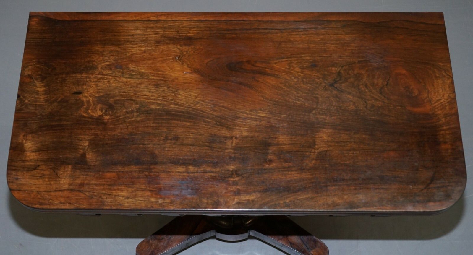 Stunning Original J Kendell & Co Circa 1830 Rosewood Tea Card Table Sublime photo for sale