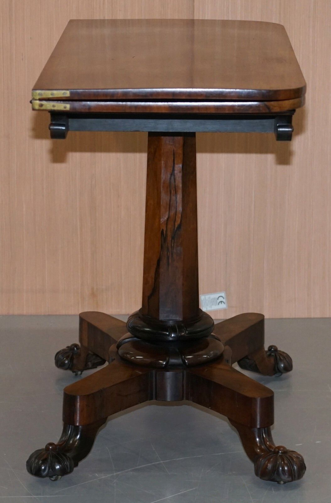 Stunning Original J Kendell & Co Circa 1830 Rosewood Tea Card Table Sublime photo vinterior