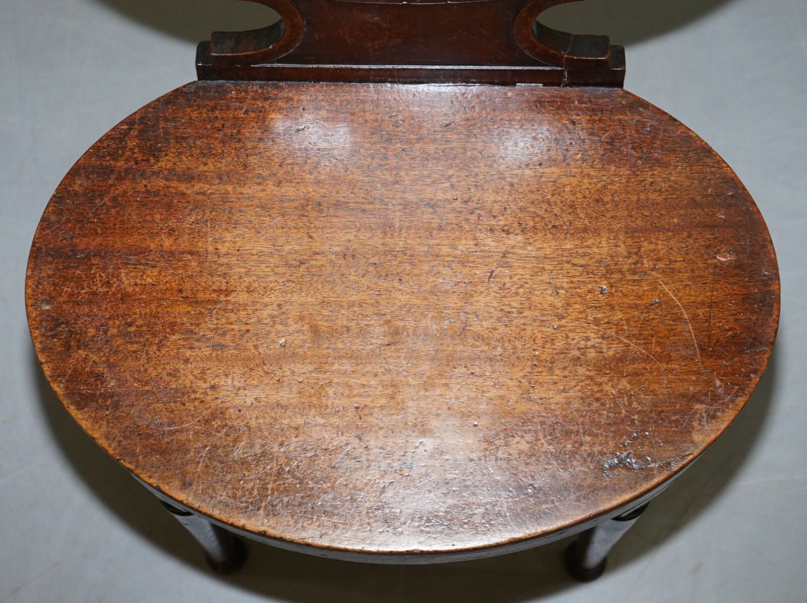Fine Circa 1780 Georgian Shell Back Hall Chair Gillows Of Lancaster Attributed photo vinterior