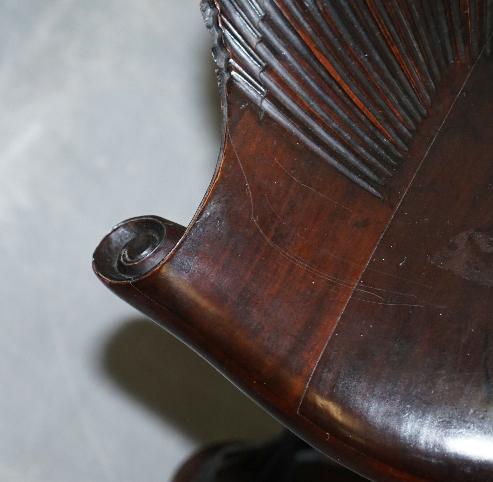Very Rare 19th Century 1880 Italian Venetian Grotto Fantasy Stool Height Adjust photo buy