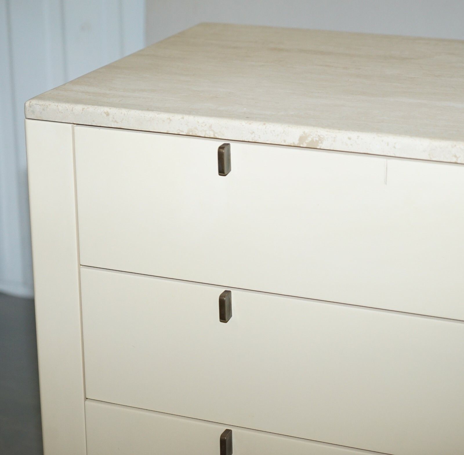 Interlubke Made In Germany Marble Topped Chest Of & Pair Of Bedside Drawers photo vinterior
